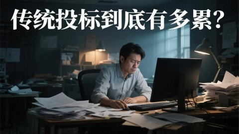 熬夜写标书写到崩溃？我发现了一个让效率狂飙7倍的“作弊神器”！